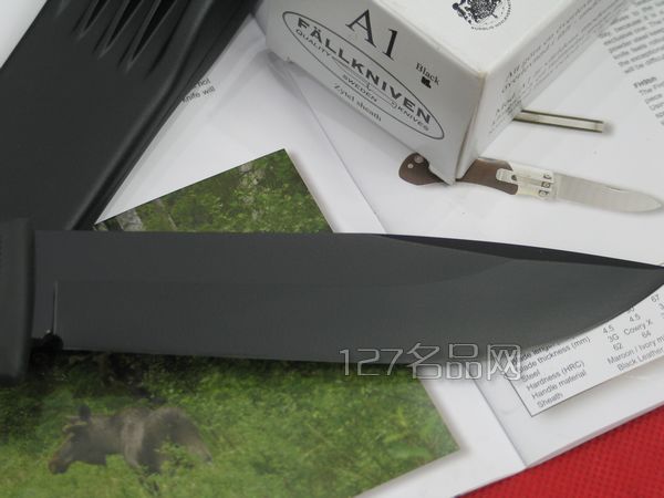 瑞典FK Fallkniven A1B黑色K鞘生存刀