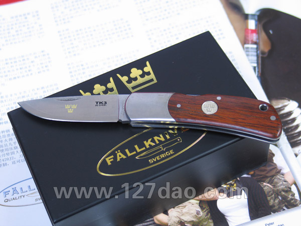 瑞典FK Fallkniven TK3手工绅士刀