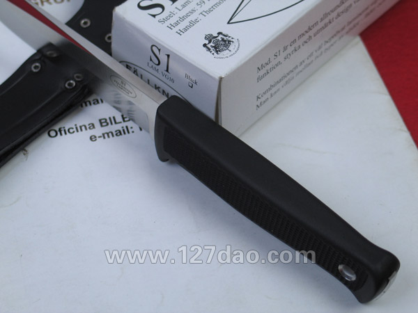 瑞典FK Fallkniven S1L 皮鞘丛林博依刀