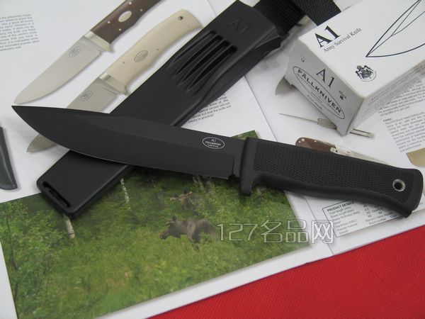 瑞典FK Fallkniven A1B黑色K鞘生存刀 瑞典FK Fallkniven A1B黑色K鞘生存刀