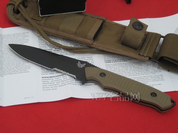 美国蝴蝶BENCHMADE 140SBKSN 猎虎沙漠之狐 