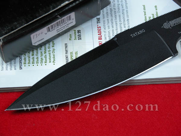 美国黑鹰大型战术直刀 (MOD-15TT00BK)