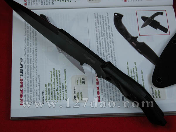 美国黑鹰大型战术直刀 (MOD-15TT00BK)