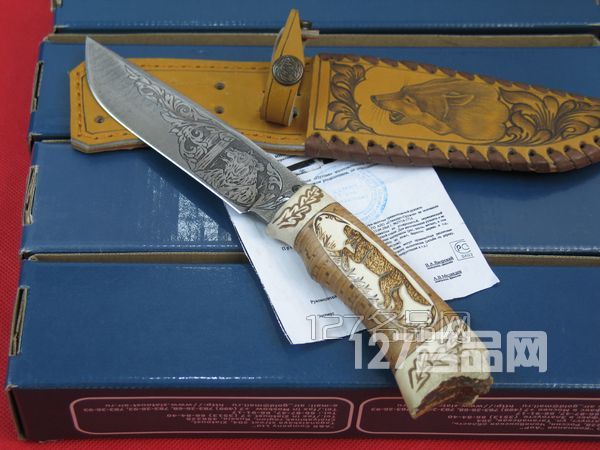 俄罗斯步兵大马士革刀