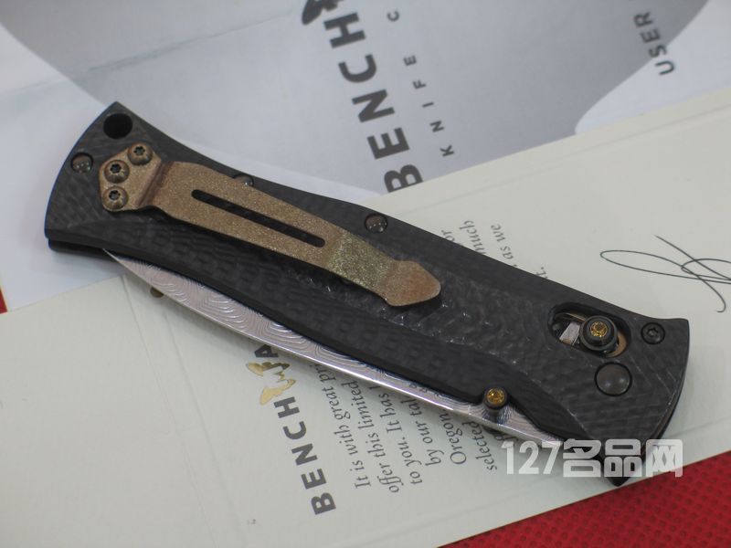 美国蝴蝶 Benchmade 530-111大马士革限量版