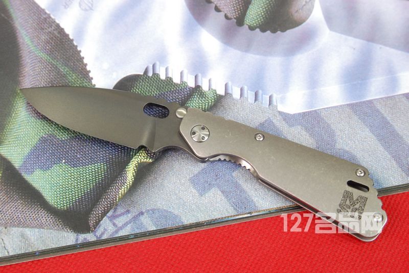 美国挺进者Strider MSC-PT特别版 全钛柄小型折刀 美国挺进者Strider MSC-PT特别版 全钛柄小型折刀