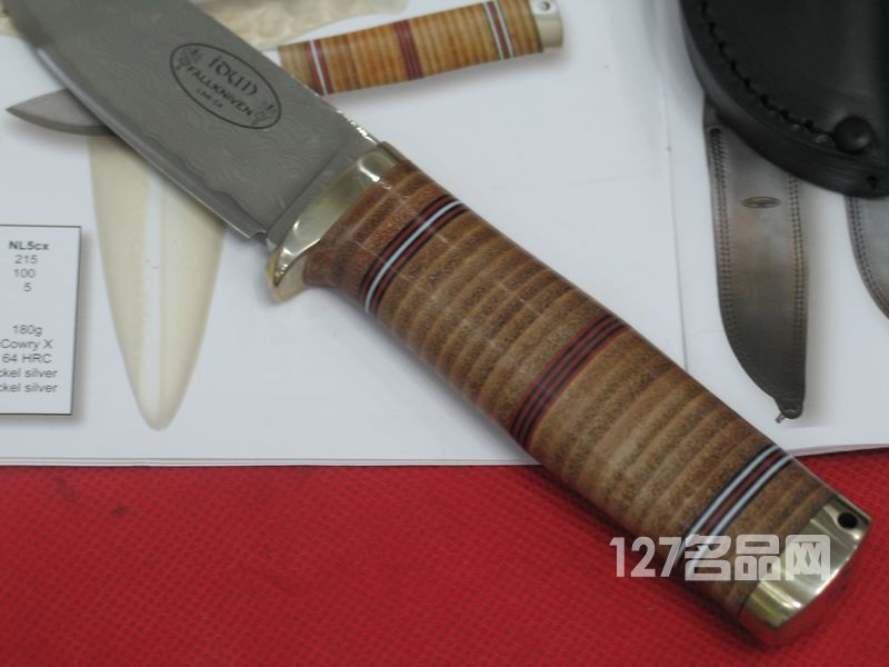 瑞典FK Fallkniven NL5CX 大马士革经典猎刀