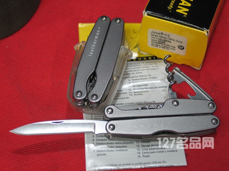 美国莱泽蔓LEATHERMAN C2小恶魔工具钳