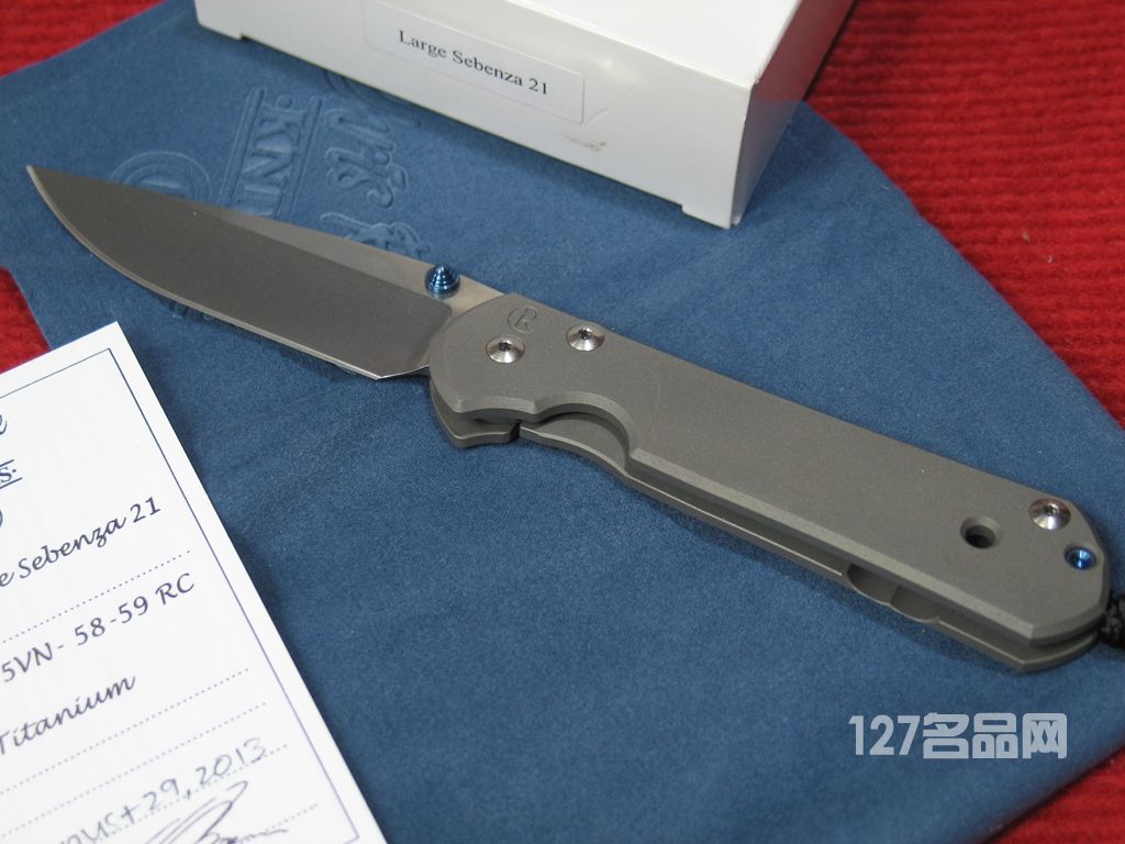 克里斯·里夫 Large Sebenza 21大号沙本沙经典版 克里斯·里夫 Large Sebenza 21大号沙本沙经典版