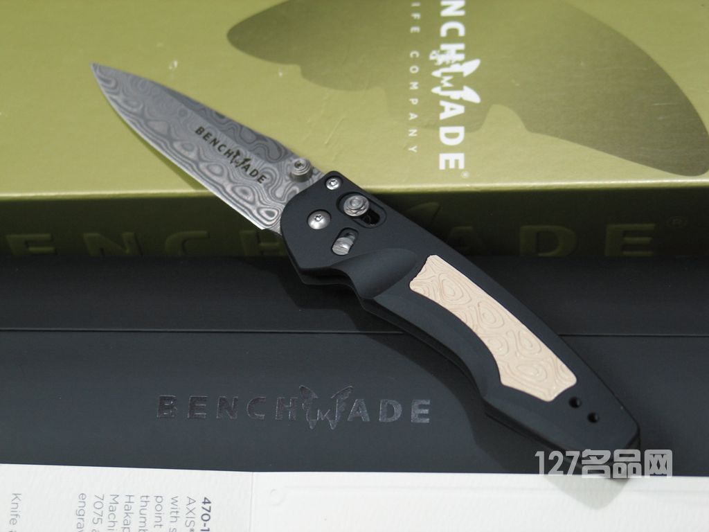 美国蝴蝶BENCHMADE 470-131大马士革限量版
