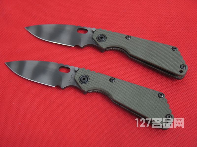 美国挺进者Strider SNG虎纹版战术折刀 美国挺进者Strider SNG虎纹版战术折刀