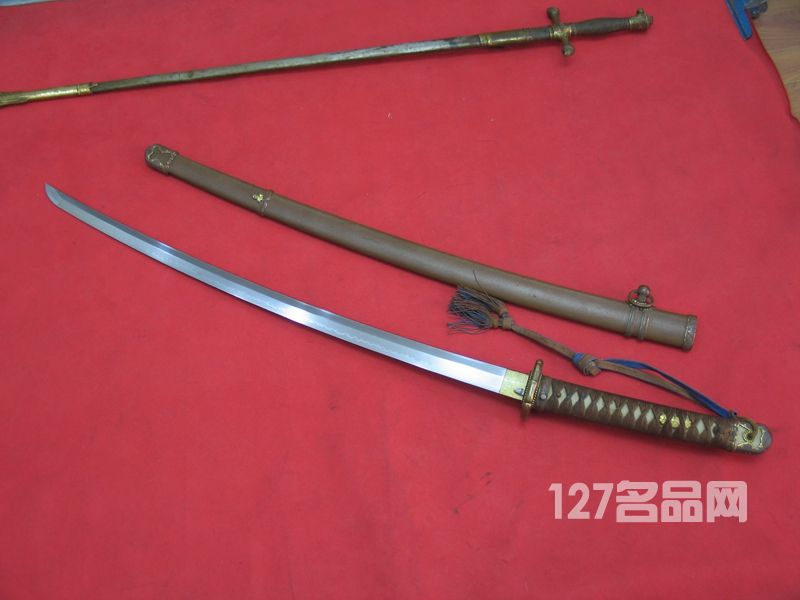 二战小曰本98军刀【浓州住藤原道真作】 二战小曰本98军刀【浓州住藤原道真作】