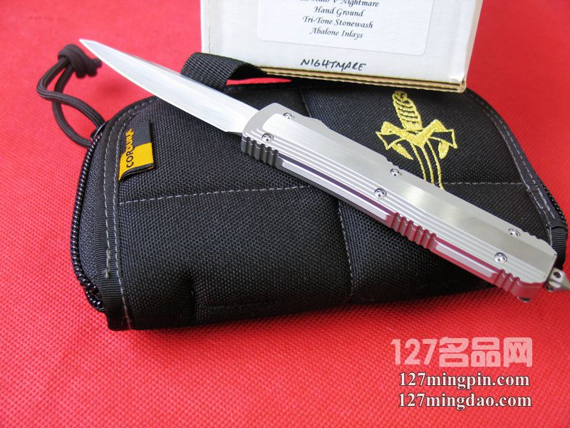 美国微技术MICROTECH OTF A.Marfione全钢柄剑标单锋直跳 美国微技术MICROTECH OTF A.Marfione全钢柄剑标单锋直跳