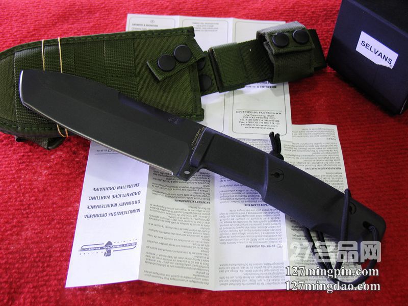 极端武力Extrema Ratio SELVANS 深林之神 特种伞兵团野战求生刀