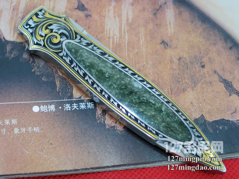 美国独立手工刀匠“女神”贵族绅士折刀