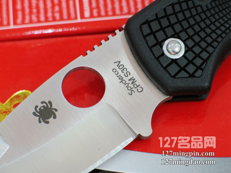 美国蜘蛛SPYDERCO C41PBK 127名刀网