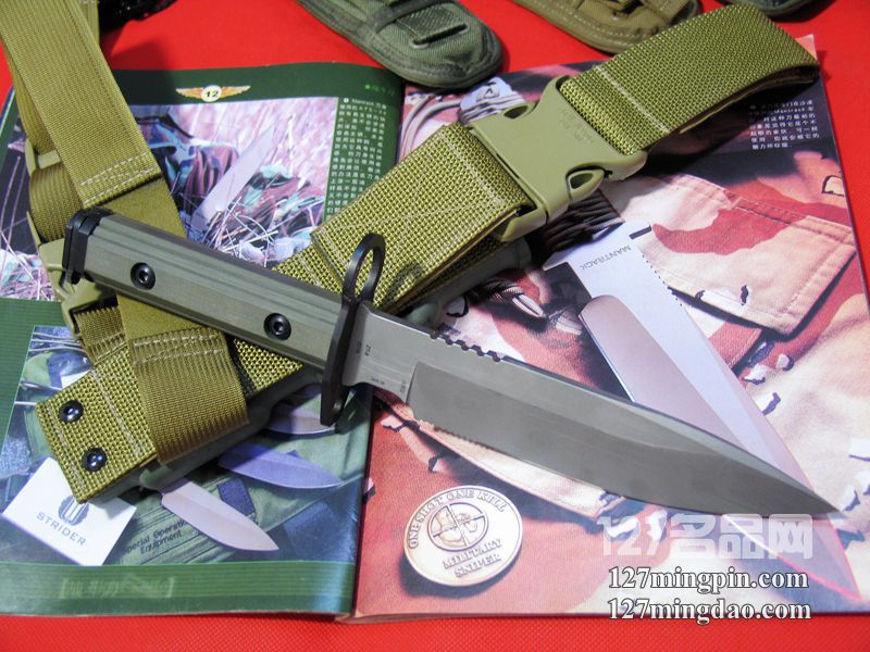 美国挺进者Strider 与ZT和作版ZT-9刺刀
