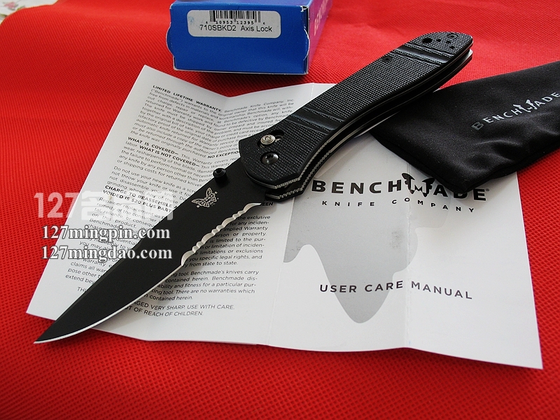 美国蝴蝶Benchmade 710SBKD2 美国蝴蝶Benchmade 710SBKD2