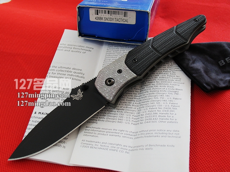 美国蝴蝶Benchmade 426BK 美国蝴蝶Benchmade 426BK