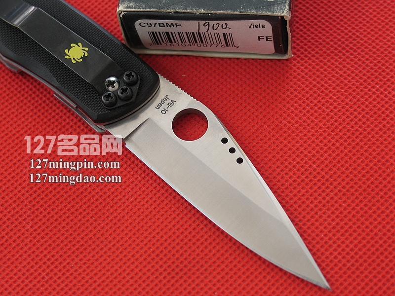 美国蜘蛛SPYDERCO C97BMP 2009年款双柄材折刀