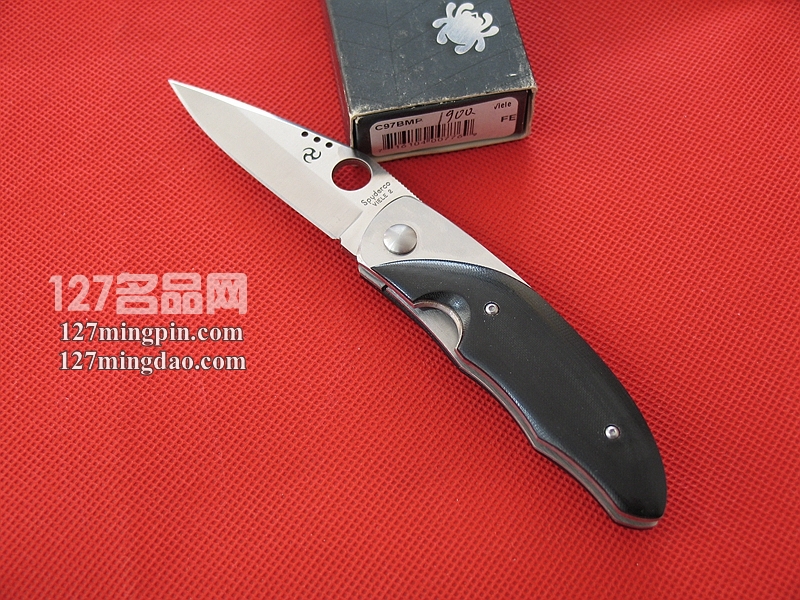 美国蜘蛛SPYDERCO C97BMP 2009年款双柄材折刀 美国蜘蛛SPYDERCO C97BMP 2009年款双柄材折刀