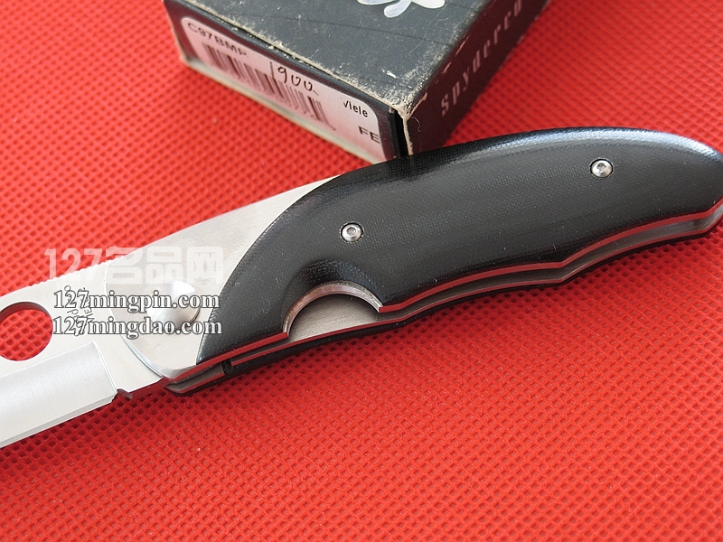 美国蜘蛛SPYDERCO C97BMP 2009年款双柄材折刀