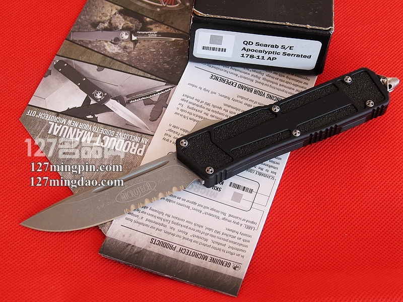 美国微技术MICROTECH 178-11AP 甲虫军规版半齿直跳 美国微技术MICROTECH 178-11AP 甲虫军规版半齿直跳