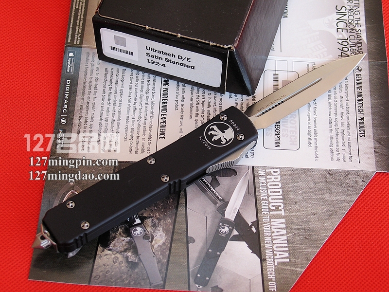 美国微技术 MICROTECH 122-4超智 双锋全刃直跳