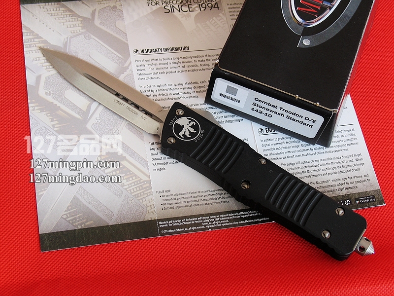 美国微技术 MICROTECH 142-10 战术恐龙双锋直跳 美国微技术 MICROTECH 142-10 战术恐龙双锋直跳