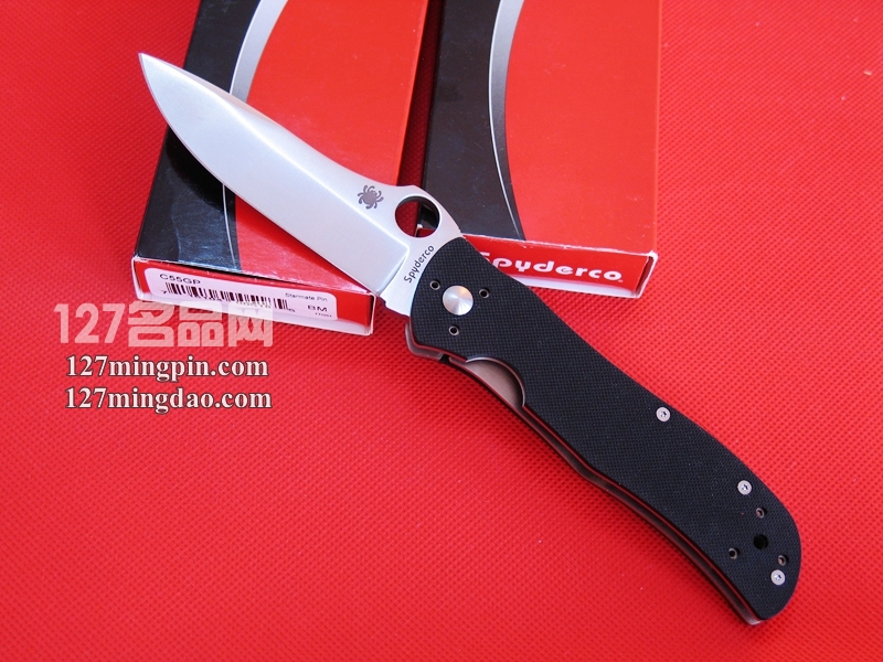 美国蜘蛛 SPYDERCO C55GP G10柄折刀 美国蜘蛛 SPYDERCO C55GP G10柄折刀