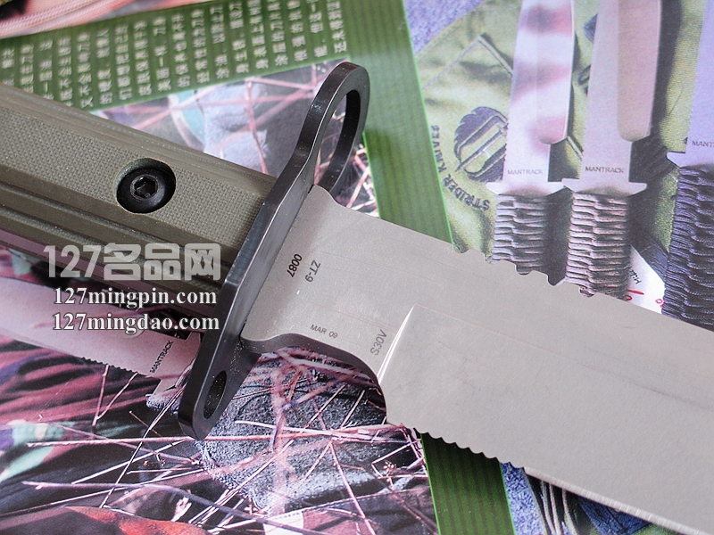 美国ZT 与挺进者和作版ZT-9刺刀