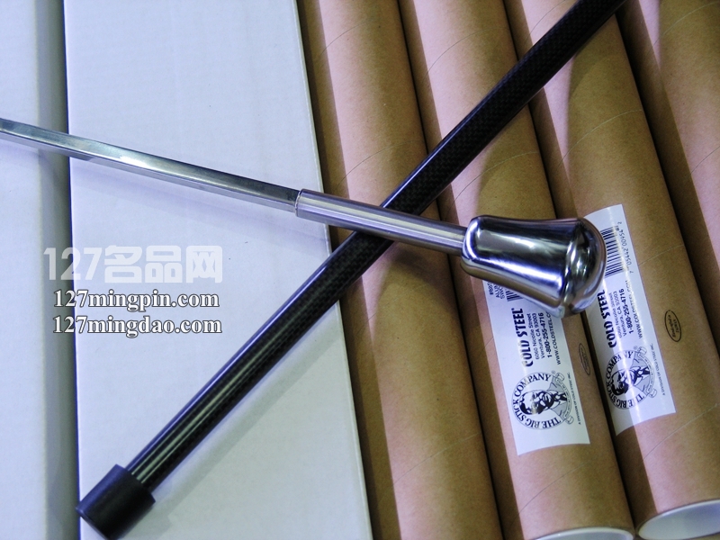 美国冷钢Coldsteel 88SCF 碳纤维拐杖剑(不锈钢圆头)