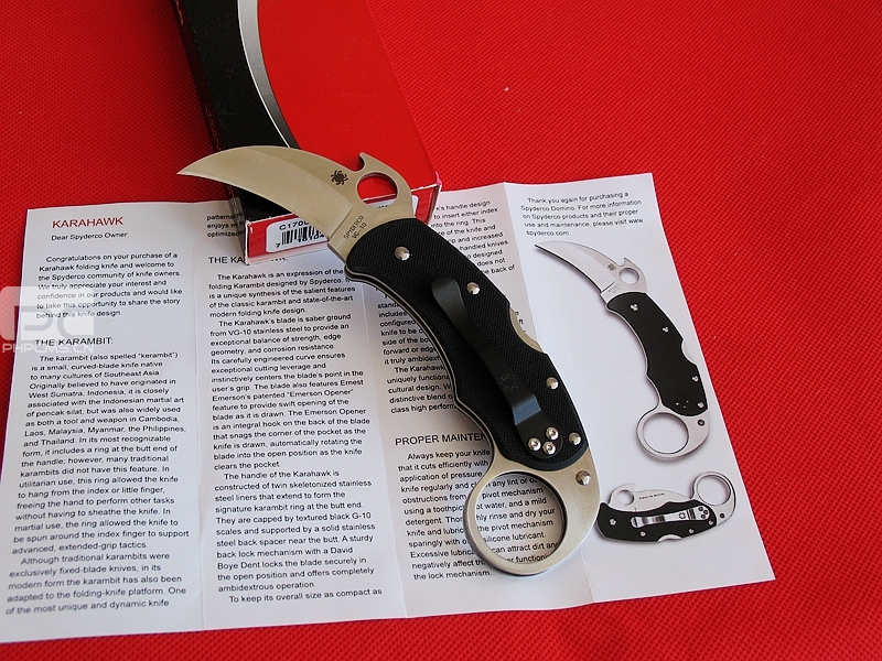 美国蜘蛛 SPYDERCO C170GP 鹰爪格斗刀 美国蜘蛛 SPYDERCO C170GP 鹰爪格斗刀