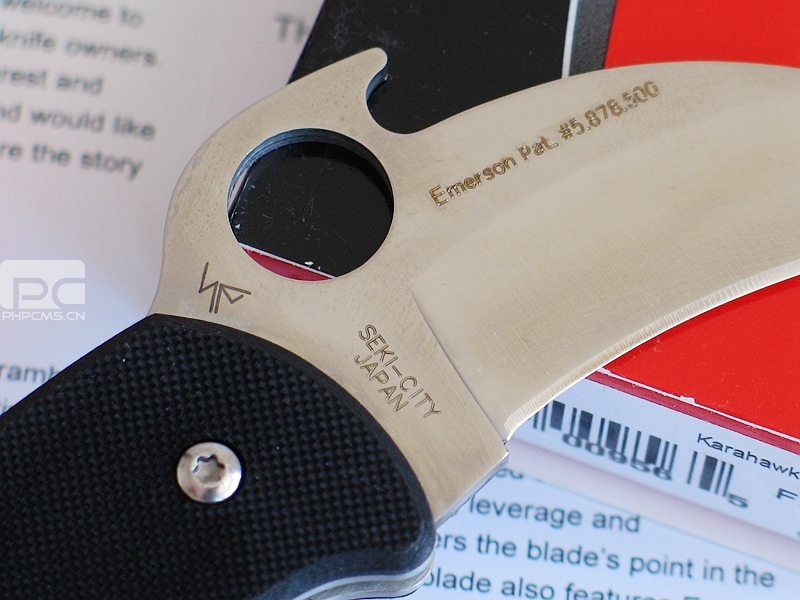 美国蜘蛛 SPYDERCO C170GP 鹰爪格斗刀