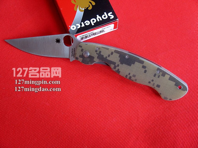美国蜘蛛SPYDERCO C36GPCMO 127名刀网 美国蜘蛛SPYDERCO C36GPCMO 127名刀网