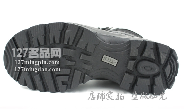 美国正品5.11（511）ATAC战术短靴12018 侧拉链升级版6寸短帮军
