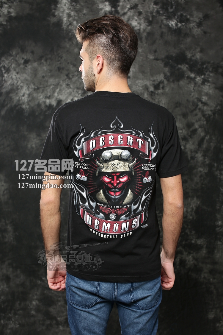 762design男户外短袖纯棉军迷t恤沙漠幽灵1352进口服饰