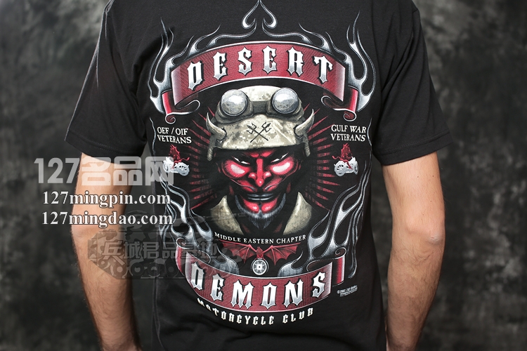 762design男户外短袖纯棉军迷t恤沙漠幽灵1352进口服饰