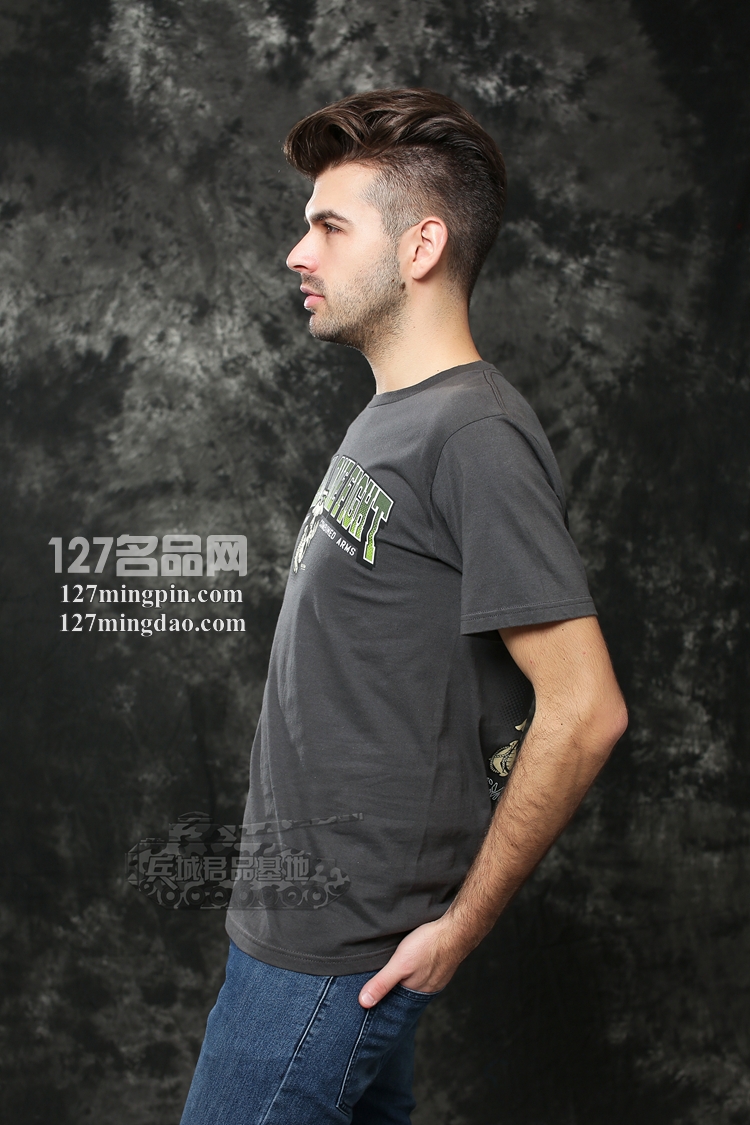 美国正品7.62design男式短袖T恤 个性图案军迷t恤 重拳1466