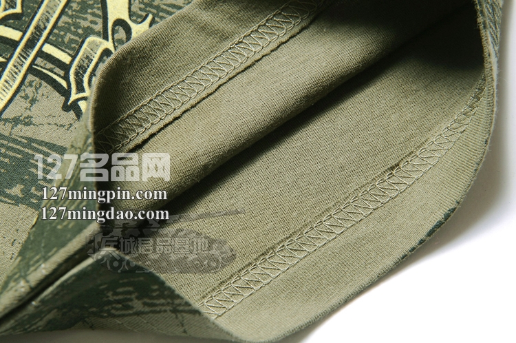 7.62design男士短袖t恤 个性军迷服饰t恤衫 不朽战士2434