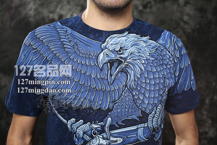 美国正品7.62design男式纯棉短袖t恤 个性户外军迷t恤衫 捍卫