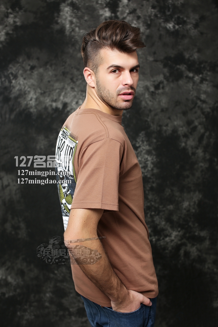 美国正品7.62design军迷用品个性短袖男式体能作战服起锚绝版