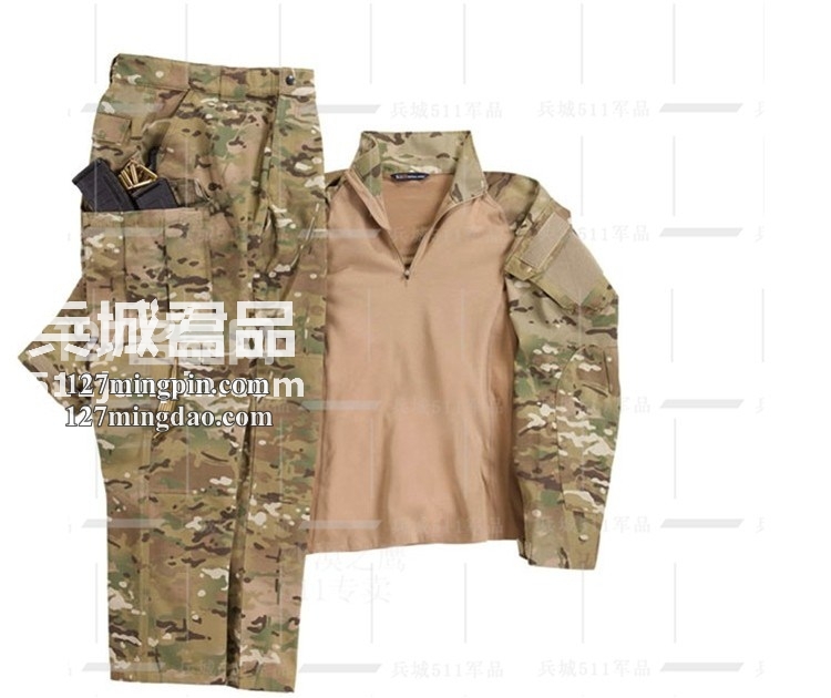 美国5.11 （511）正品舒适透气迷彩快速突击衣防风防水72185 男
