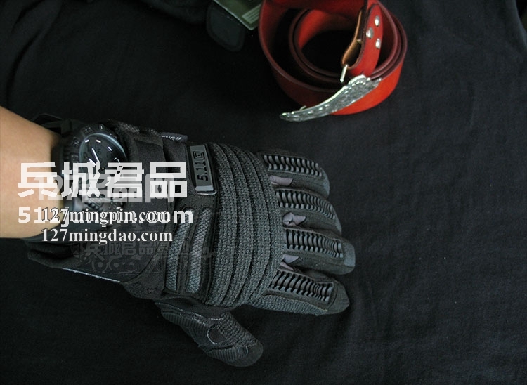 正品 美国5.11二代轻盈战术手套 511全指山羊皮手套新品59353