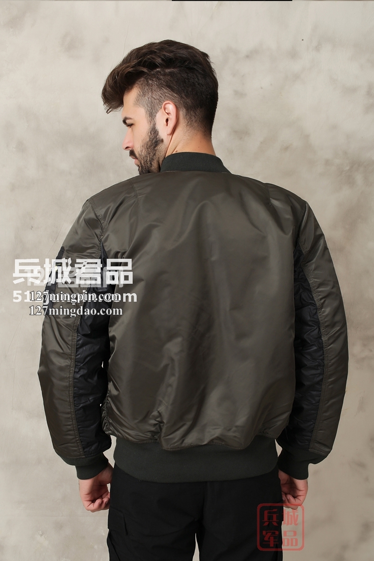 美国阿尔法alpha 男装MA-1 Turbine特宾飞行复古夹克