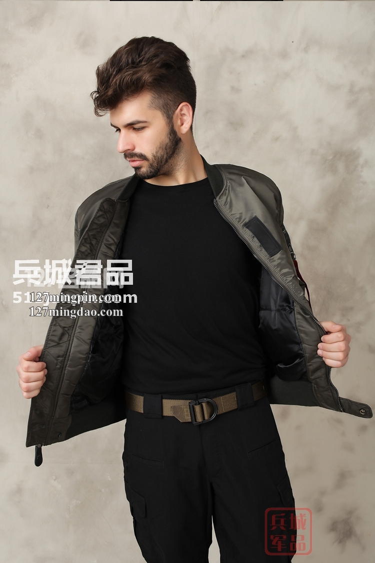 美国阿尔法alpha 男装MA-1 Turbine特宾飞行复古夹克