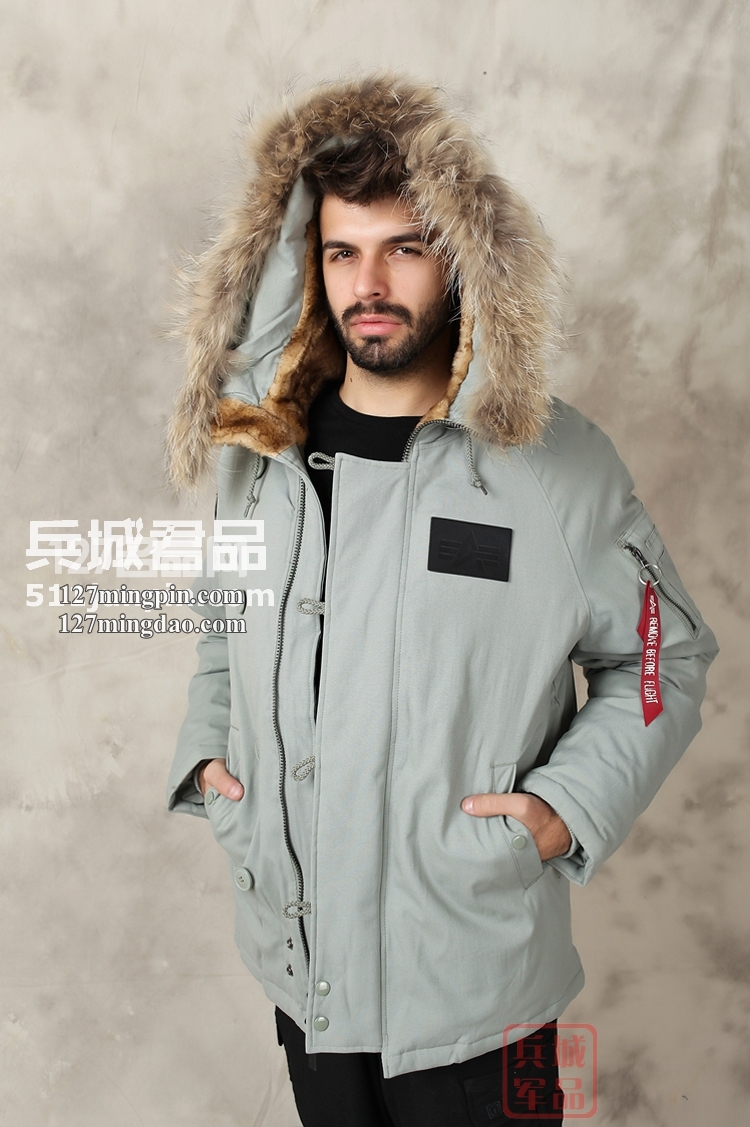 美国阿尔法ALPHA N-2B Elevon 复古羽绒服大衣棉衣风衣外套
