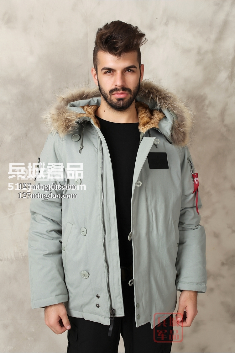 美国阿尔法ALPHA N-2B Elevon 复古羽绒服大衣棉衣风衣外套