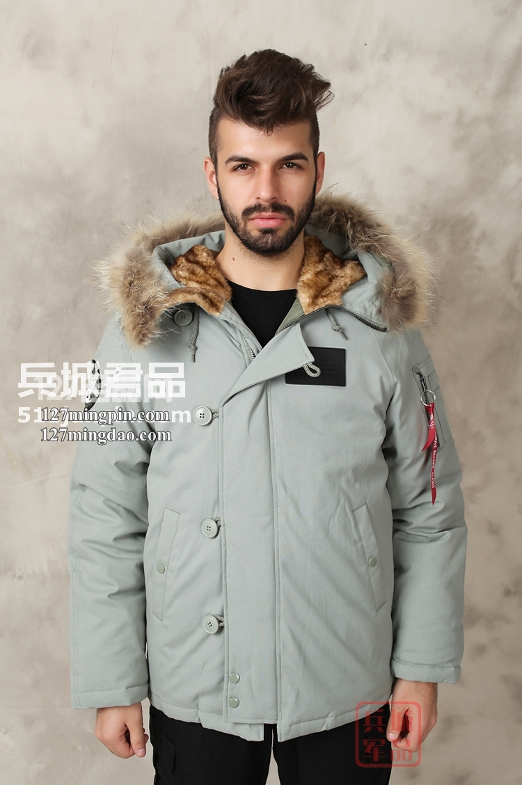 美国阿尔法ALPHA N-2B Elevon 复古羽绒服大衣棉衣风衣外套