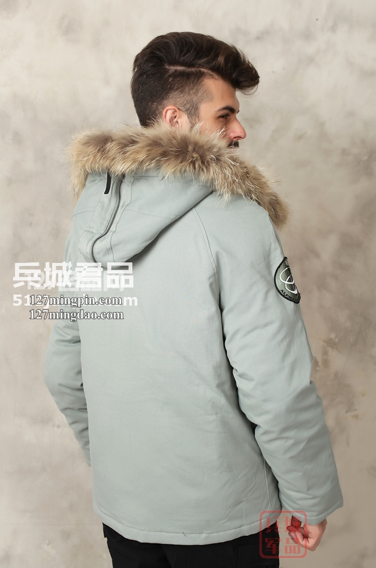 美国阿尔法ALPHA N-2B Elevon 复古羽绒服大衣棉衣风衣外套